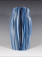 Thoughts About Pots, 13" tall covered jar, open edition, $650.